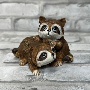 Homco Racoon Figurine #1454